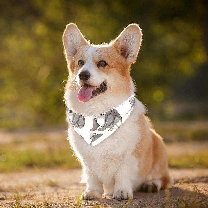 2pcs Koala Pattern Bandana