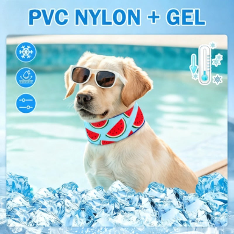 Dog Cooling Bandana Neck Wrap