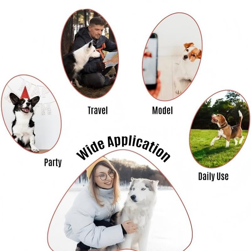 2pcs Christmas Dog Bandanas