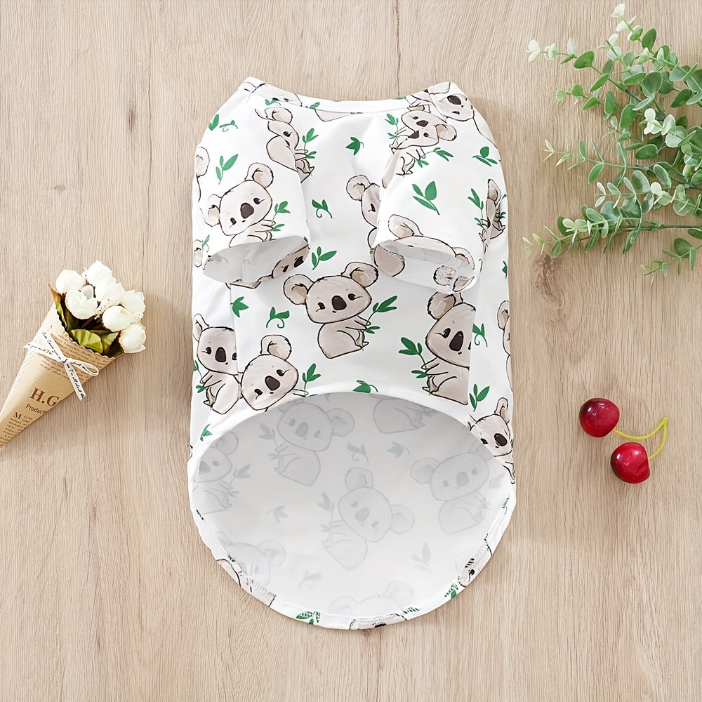 Koala Pattern Pullover for Cats and Dogs