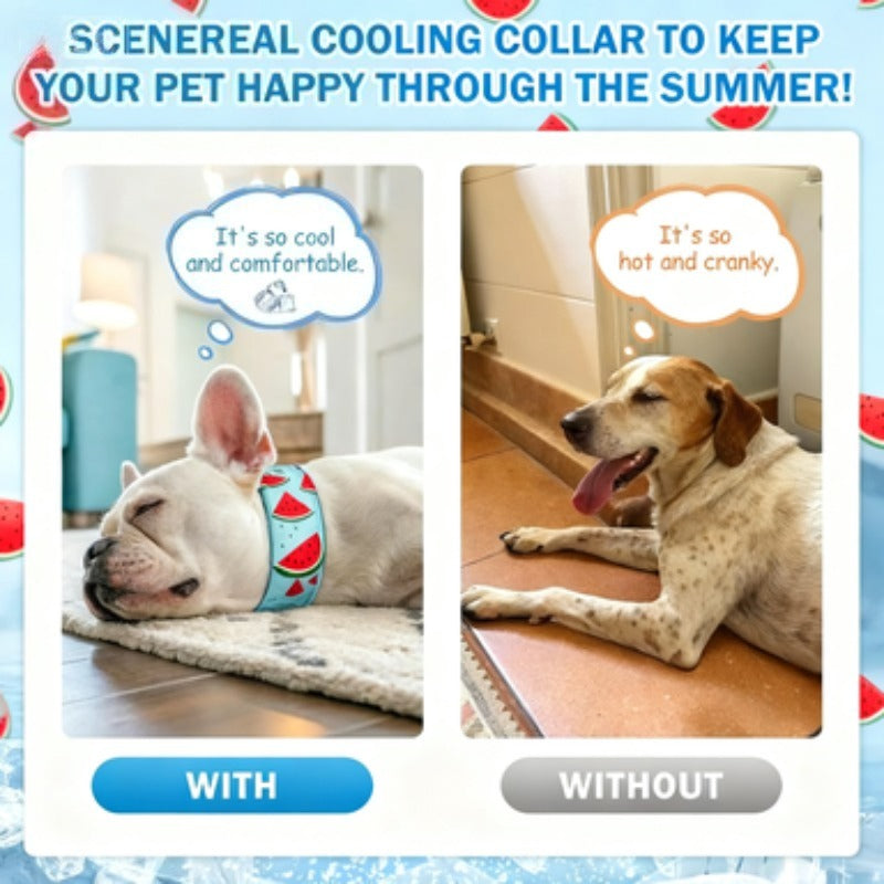 Dog Cooling Bandana Neck Wrap