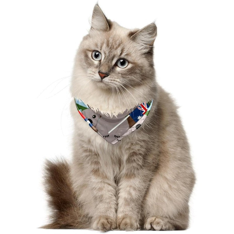 2pcs Dog Koala Australia Day Bandana