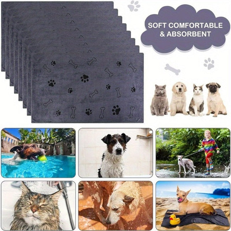 Extra Large Ultra Soft Quick Dry Dog Towel