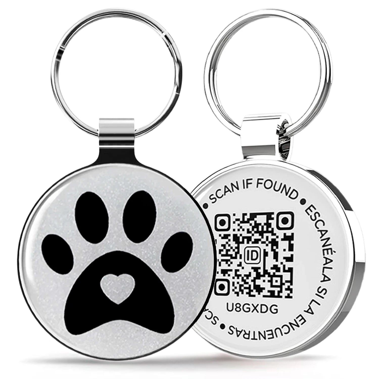 Custom QR Pet Tag