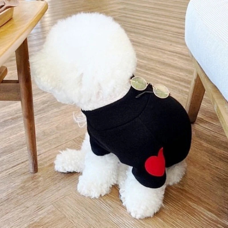 Heart Hoodie for small breeds