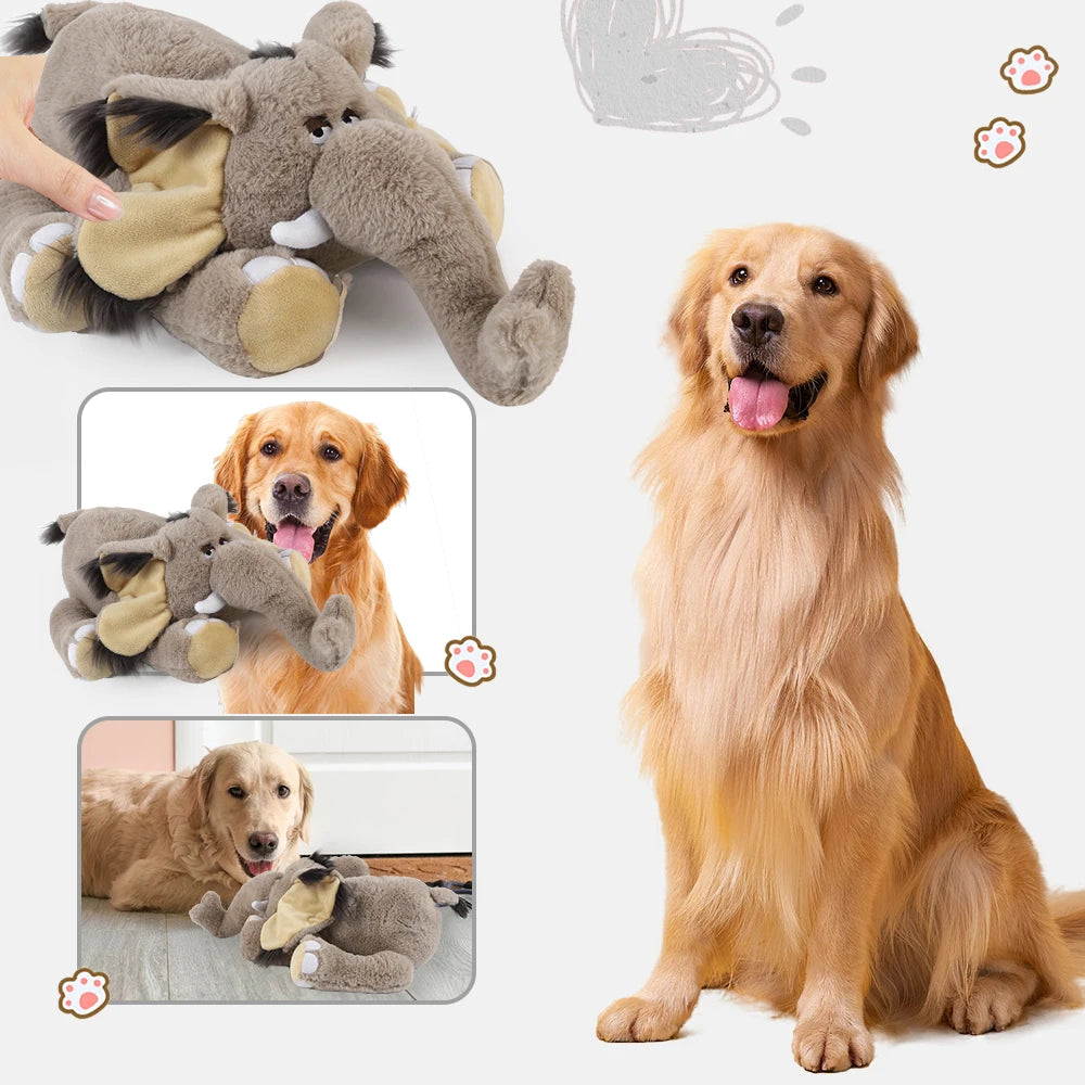 Mammoth-Heartbeat Stuffed Toy for Dogs