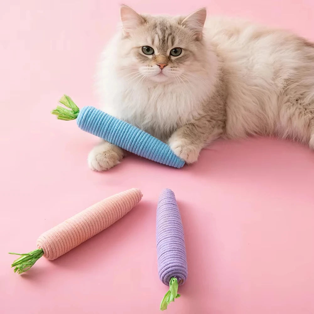 Carrot Cat Toy