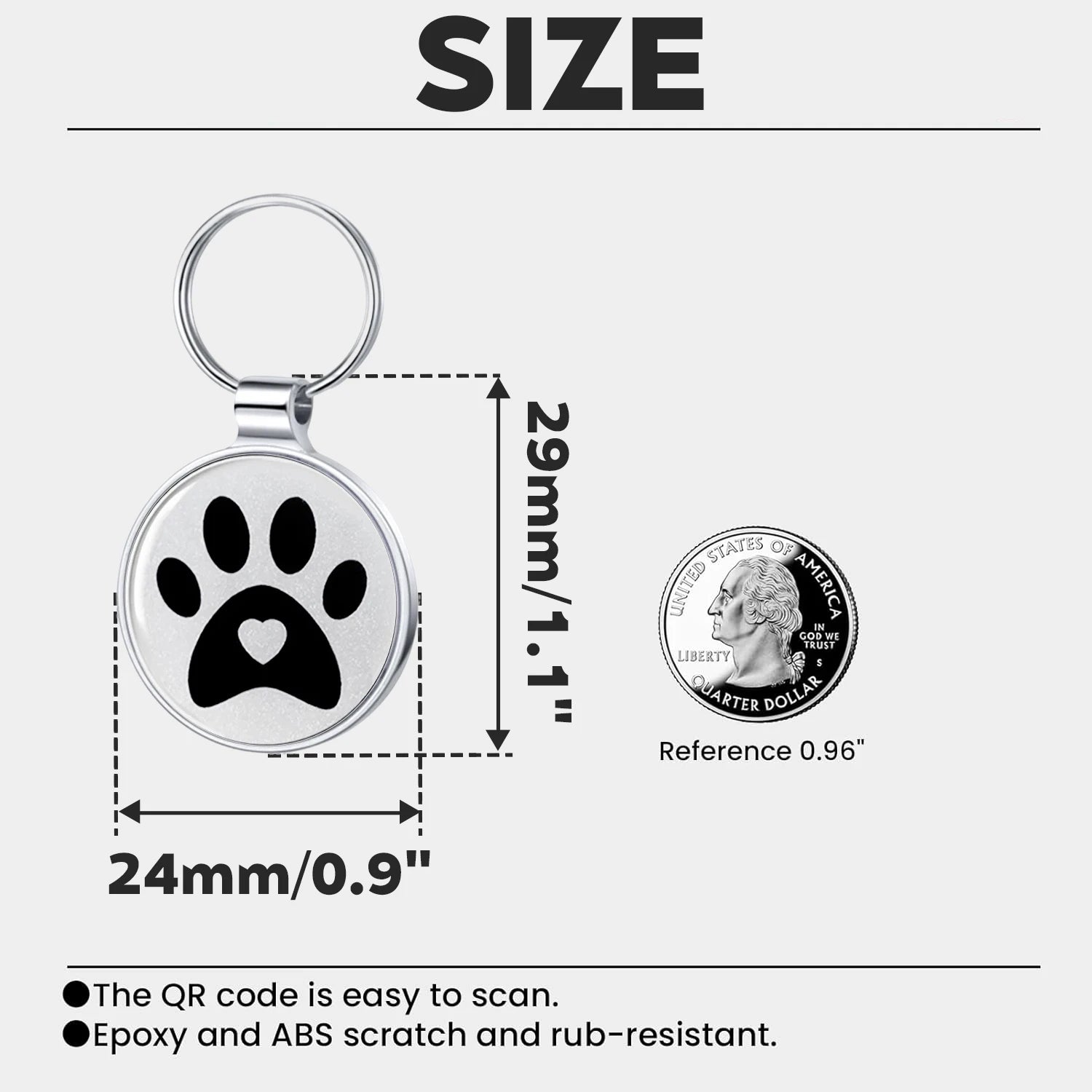 Custom QR Pet Tag