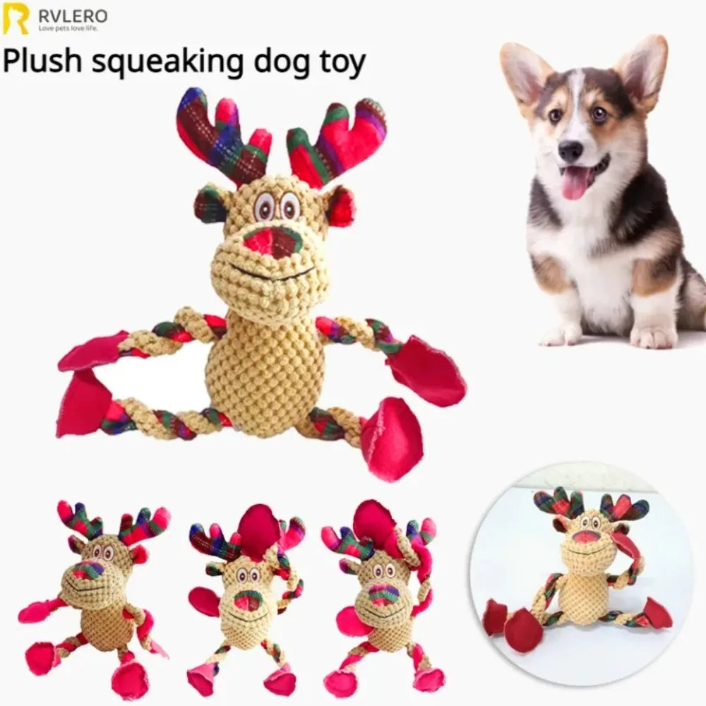 Christmas Dog Toy Plush