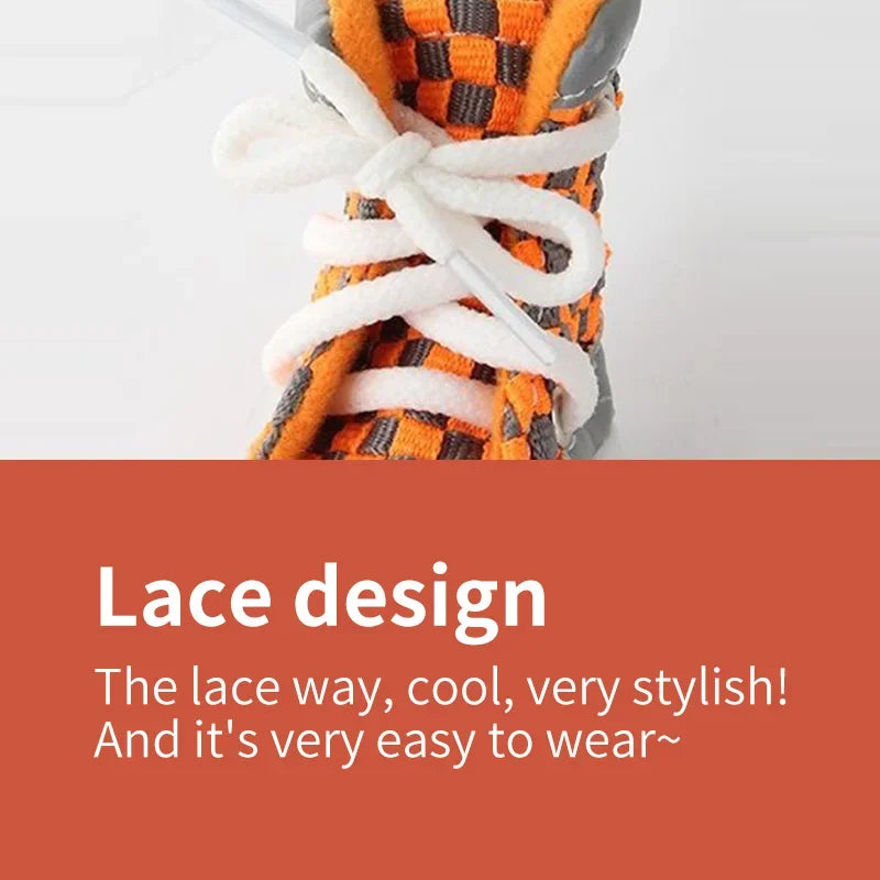 Breathable Doggy Summer Sneakers Set of 4 