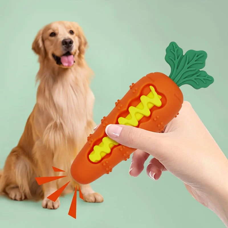 Silicone Carrot Chew