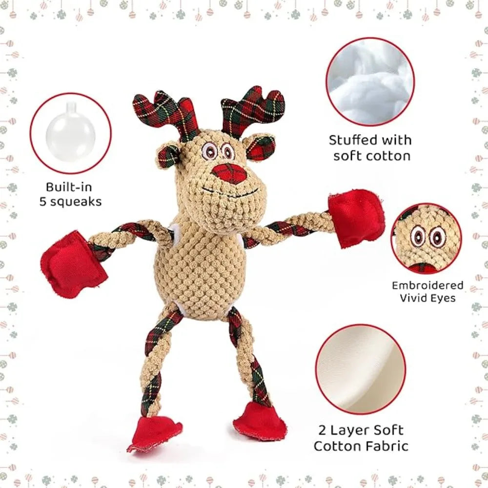 Christmas Dog Toy Plush
