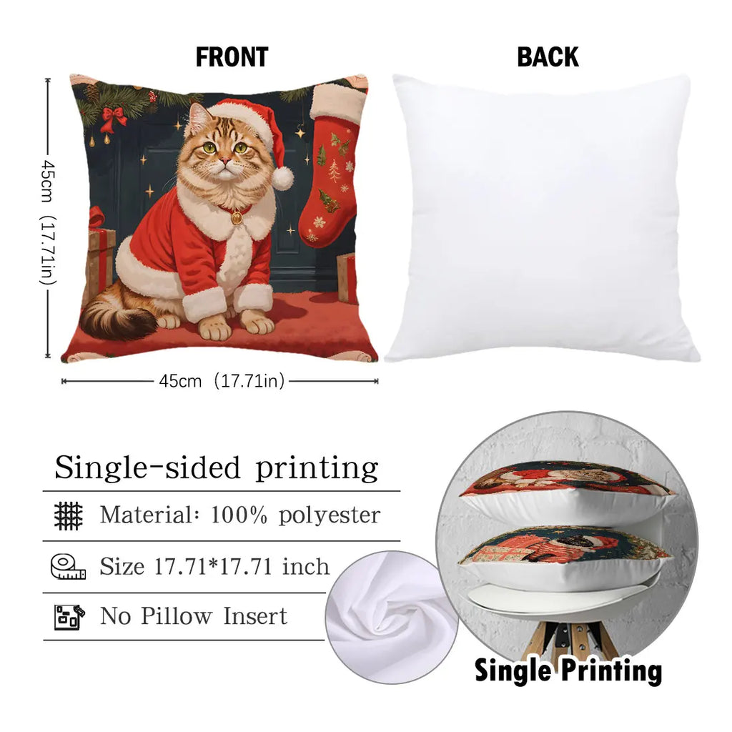 Christmas Animal Pillow Cover