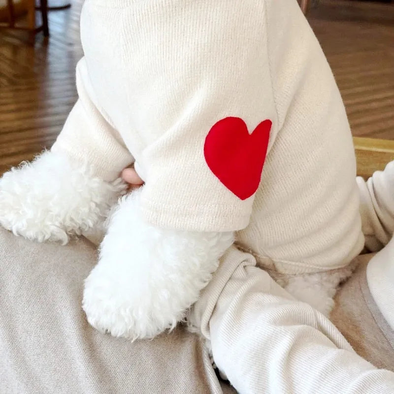 Heart Hoodie for small breeds