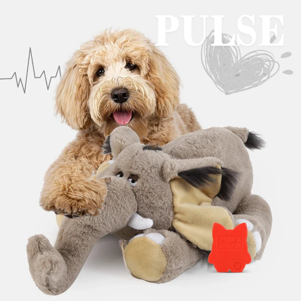 Mammoth-Heartbeat Stuffed Toy for Dogs