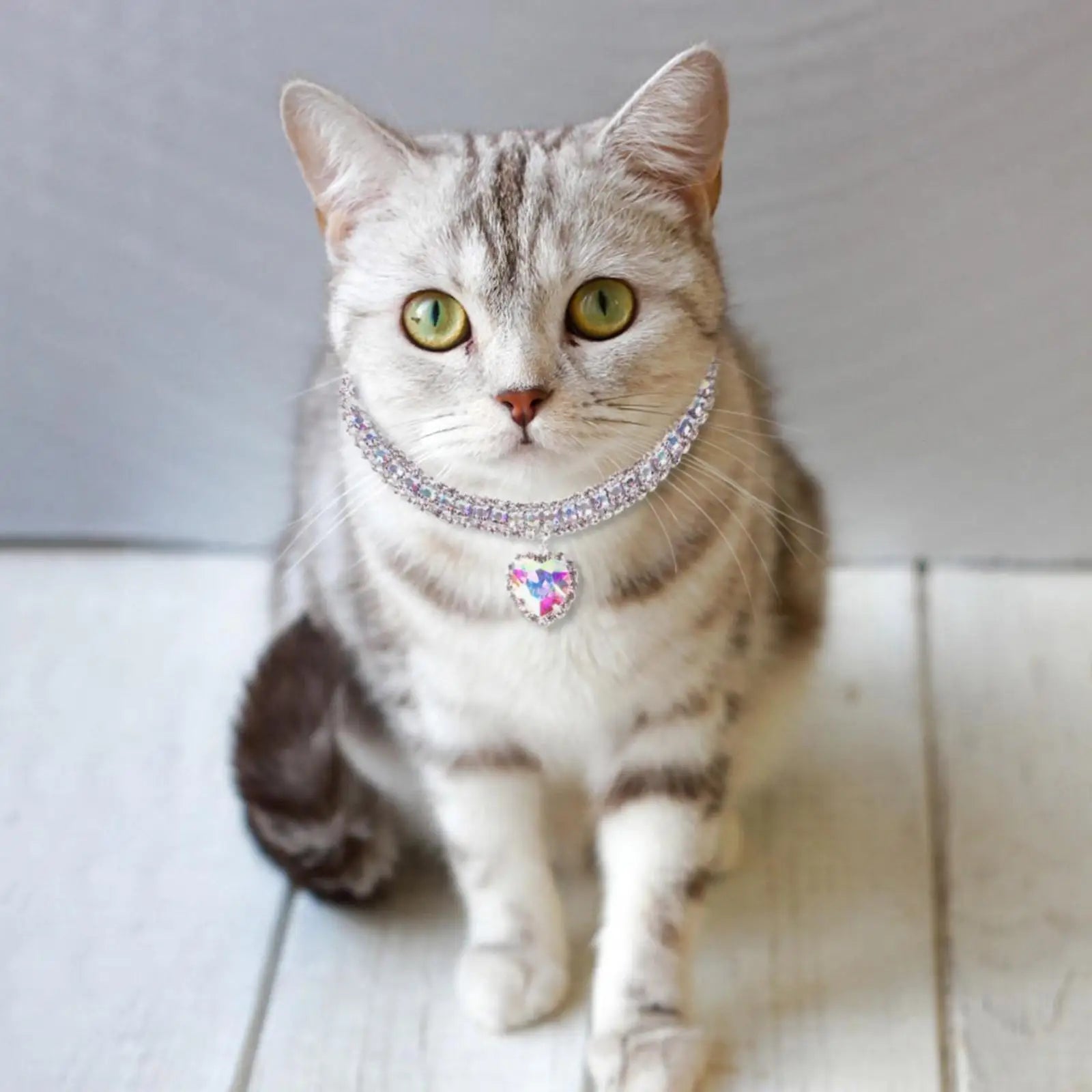 Luxury Crystal Cat Collar