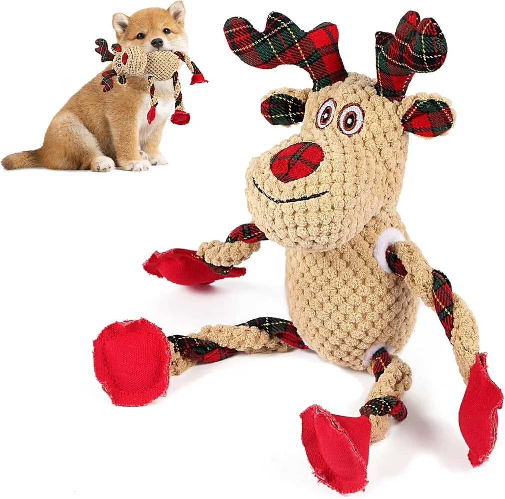 Christmas Dog Toy Plush