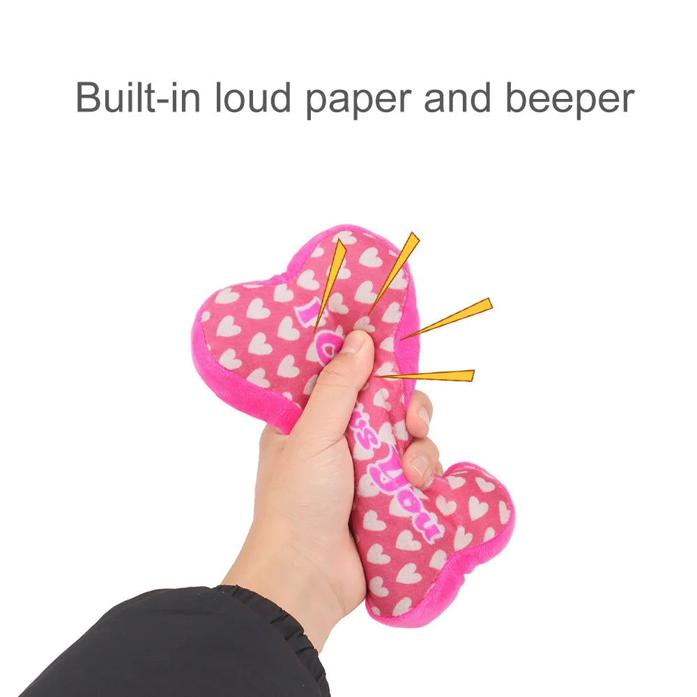 2pcs Pet Toy Valentine's Day Gift