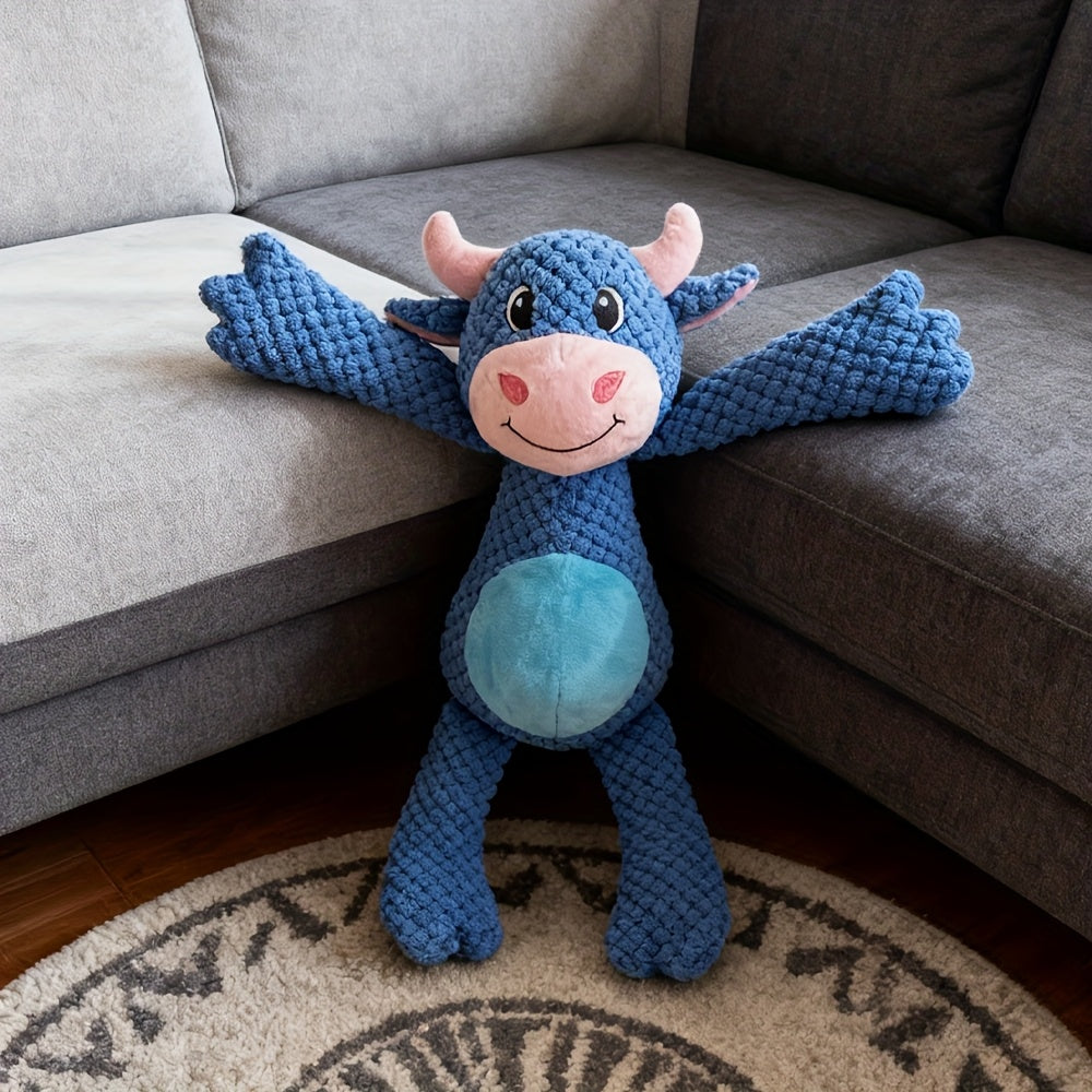 XXL Heavy-Duty Tear-Resistant Plush Chew Toy for Dogs & Cats