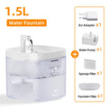 Rechargeable Cat Water Fountain – Fresh, Flowing Water for Healthy, Happy Pets