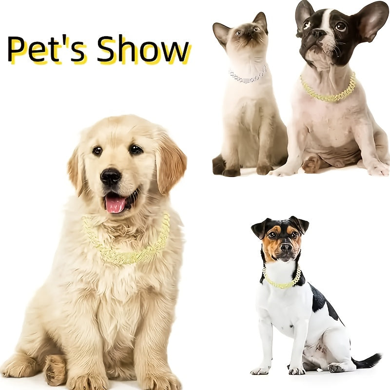 Adjustable Zinc Alloy Dog Collar