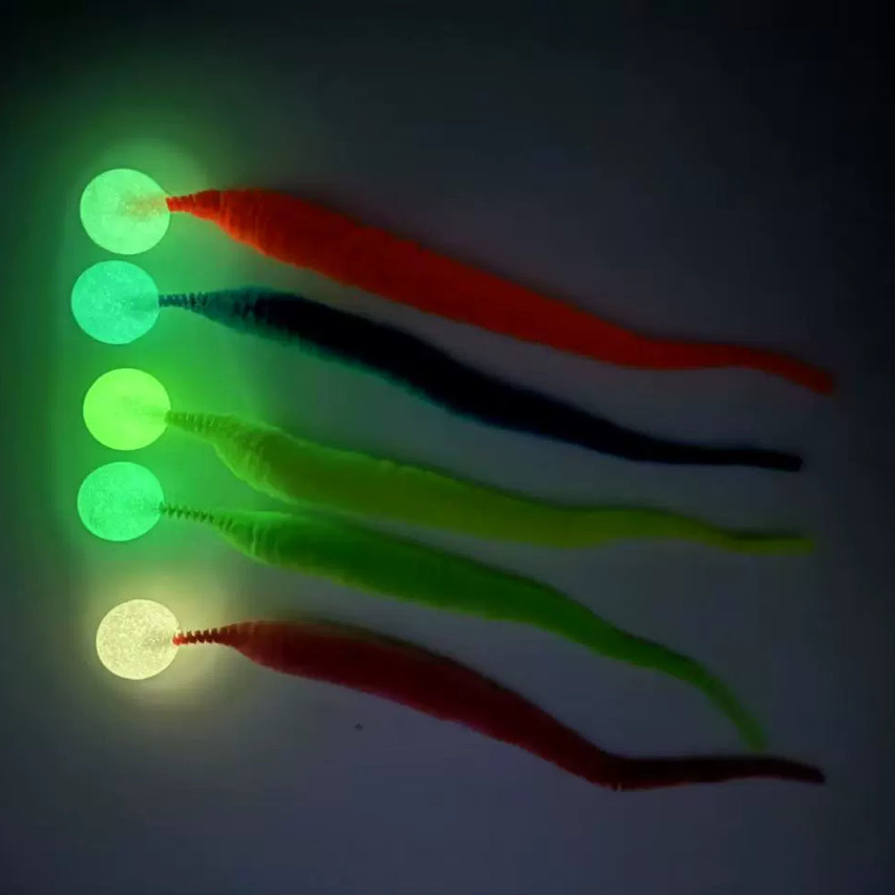 Colorful Caterpillar Plush Cat Toy