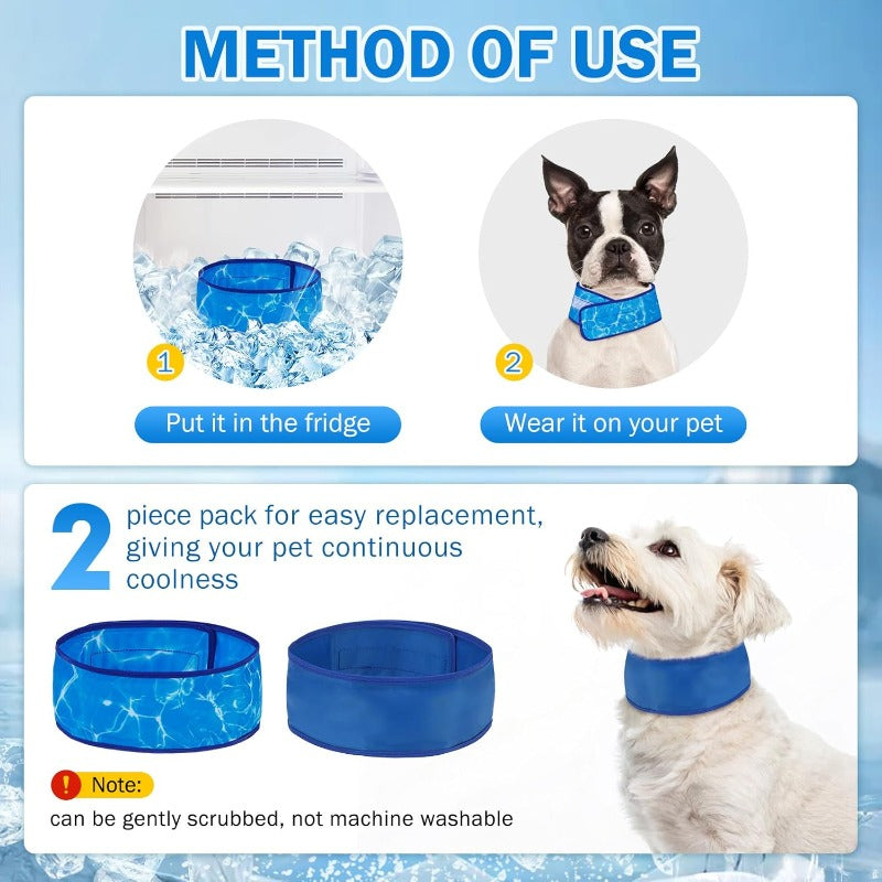 Dog Cooling Bandana Neck Wrap